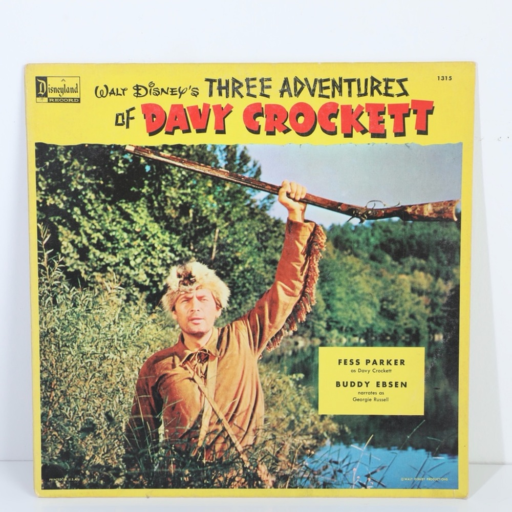 Walt Disney’s Davey Crockett Record Album
